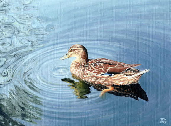 Painting by Terry Ayling