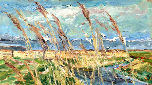 Painting by Wendy Cox